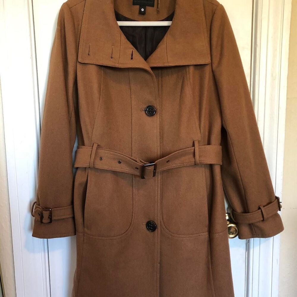 Worthington Women's Brown and Tan Coat